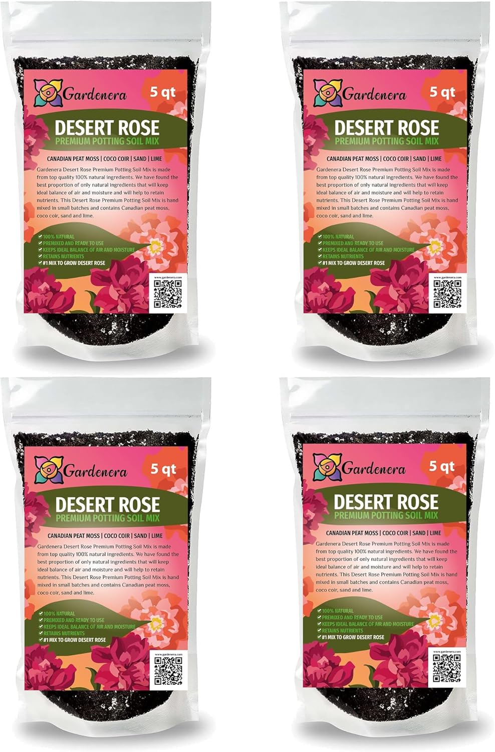 Desert Rose Planting Soil Nurture Your Adeniums with a Premium Potting Mix 10 QUARTS
