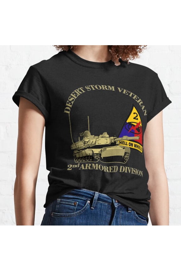 Desert Storm 2Nd Armored Division Classic T-shirt