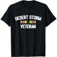 thumbnail image 1 of Desert Storm Veteran Pride Persian Gulf War Service Ribbon T-Shirt, 1 of 4