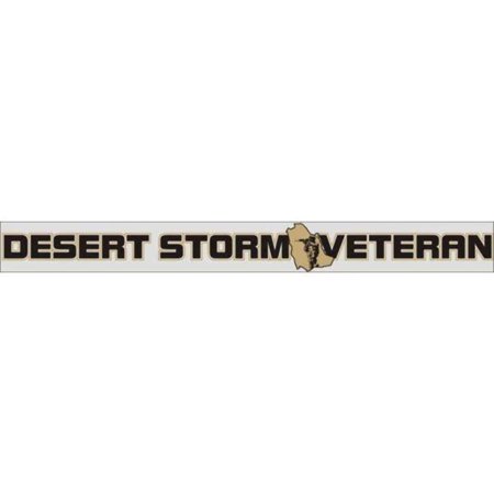Desert Storm Veteran Window Sticker