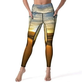 Abstract Graffiti Leggings Sexy Black White Running Yoga Pants High Waist Stretchy Sport Legging Pockets Retro Graphic Leggins Walmart