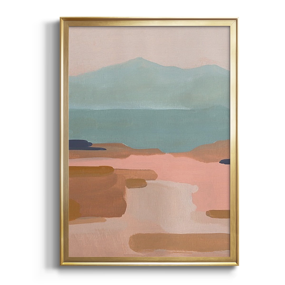 Desert Sunrise I Premium Framed Print, in Gold, Black, or Silver - Ready to Hang