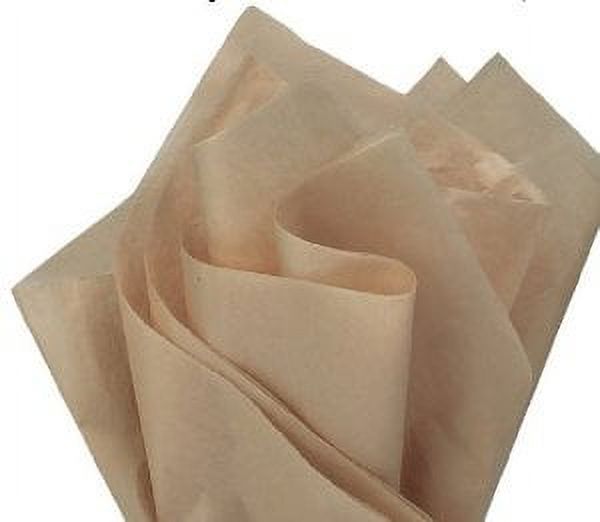 Desert Tan Tissue Paper 20 Inch X 30 Inch Sheets Premium Gift Wrap Paper 