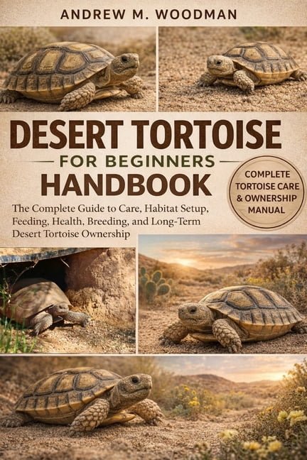 Desert Tortoise for Beginners Handbook: The Complete Guide to Care, Habitat Setup, Feeding, Health, Breeding, and Long-T, (Paperback)