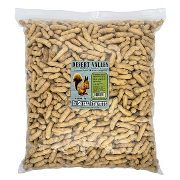 Desert Valley In Shell Peanuts - All Natural Premium Wild Bird and Wildlife Food (10 Pounds)