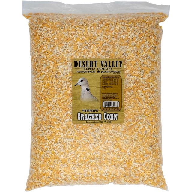 Desert Valley Premium Cracked Corn Wild Bird Wildlife Food