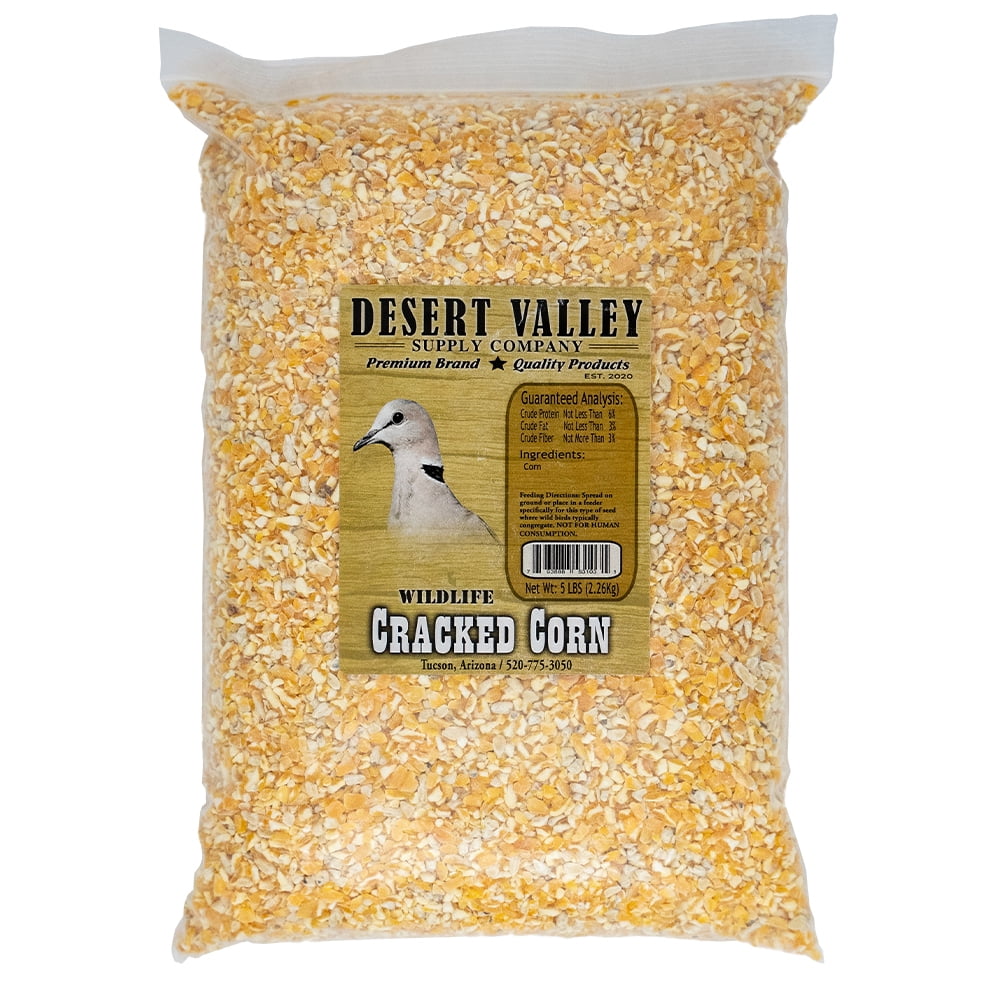 Desert Valley Healthy Seed Cracked Corn Premium Wild Bird & Wildlife