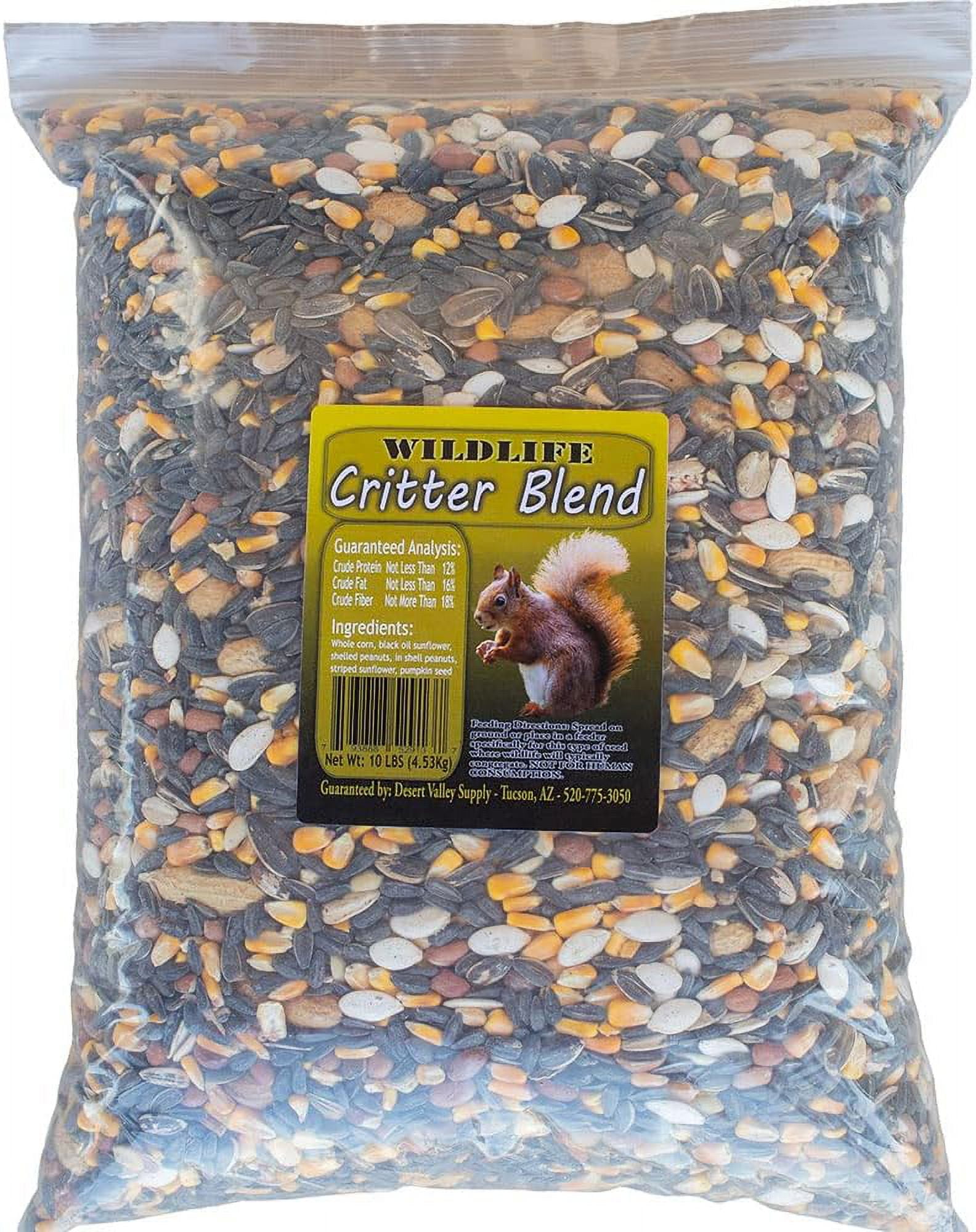 Desert Valley Premium Critter Blend Wildlife Wild Bird Food