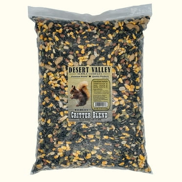 Desert Valley Premium Critter Blend - Wildlife - Wild Bird Food, Squirrels, Rabbits, Chipmunks & More (10-Pounds)
