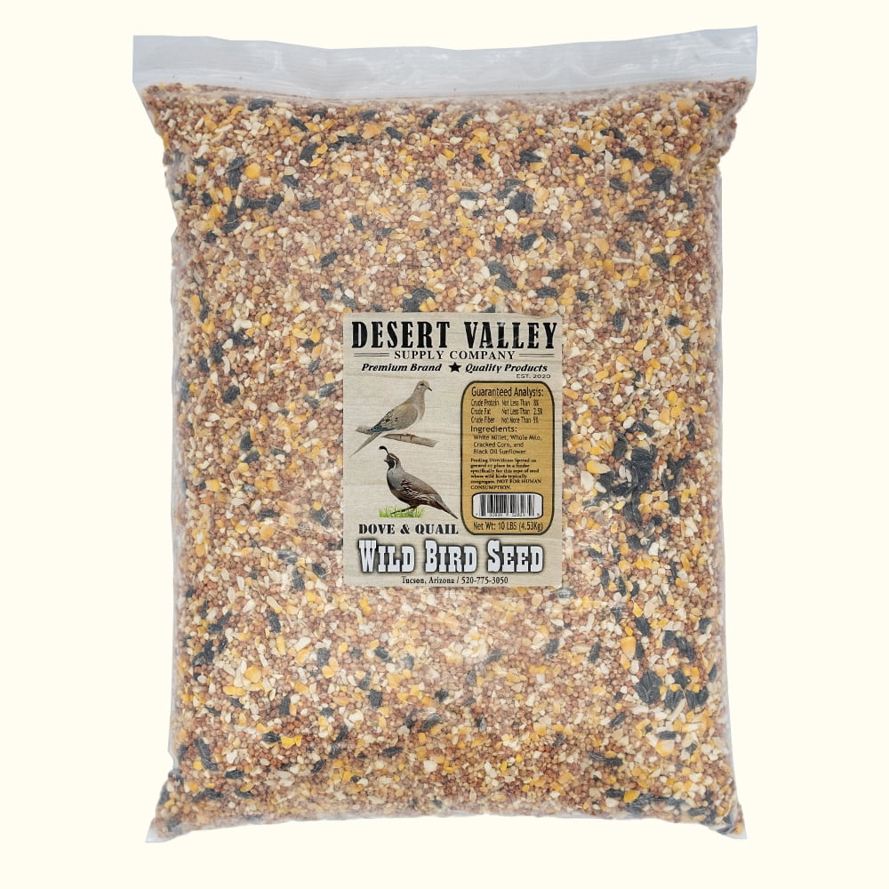 Desert Valley Premium Dove & Quail Wild Bird Seed (10Pounds)