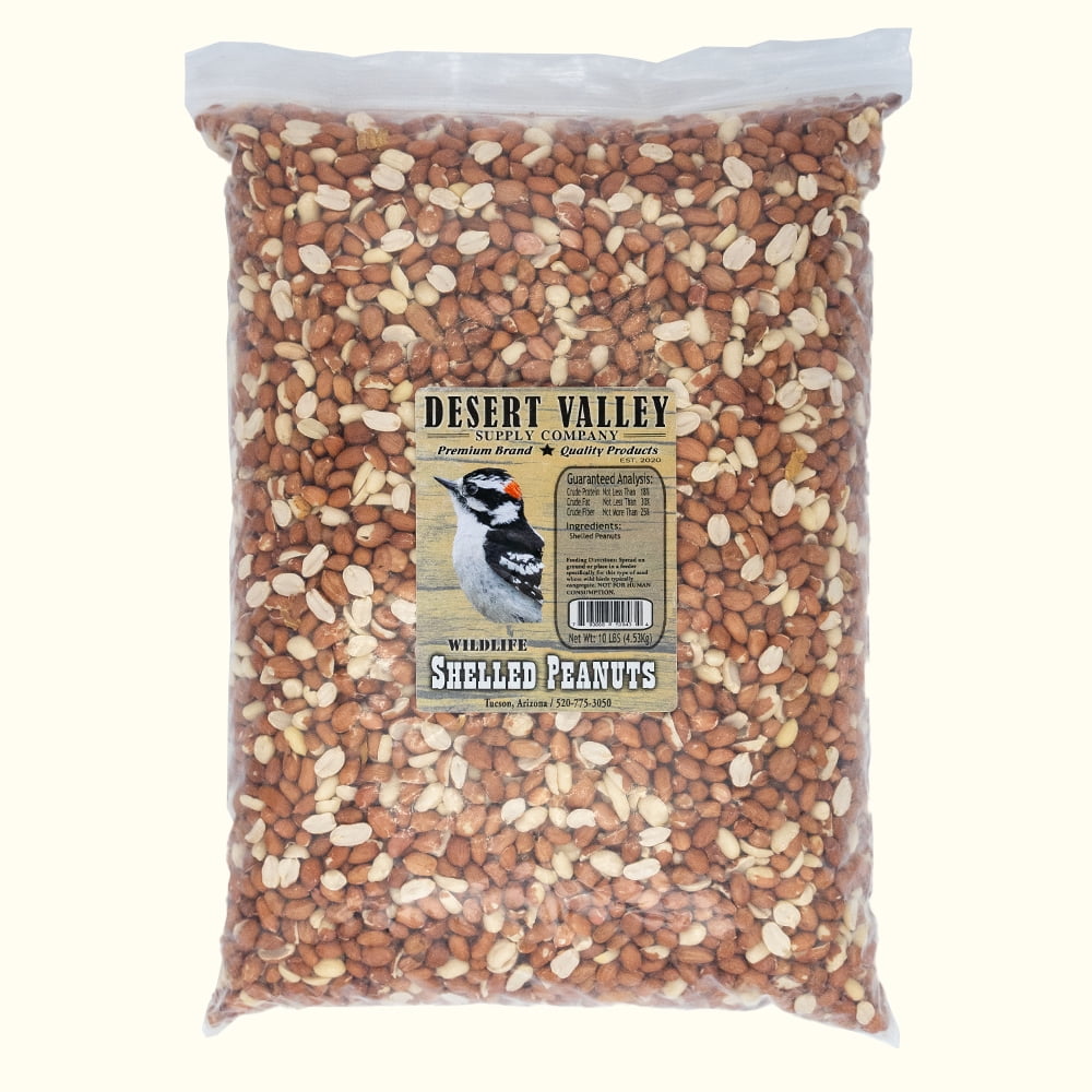 Desert Valley Premium Shelled Peanuts Wild Bird Wildlife Food