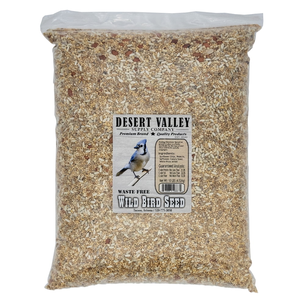Desert Valley Premium Waste Free Wild Bird Seed Jays, Doves