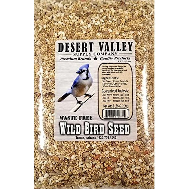Desert Valley Premium Waste Free Wild Bird Seed Jays, Doves