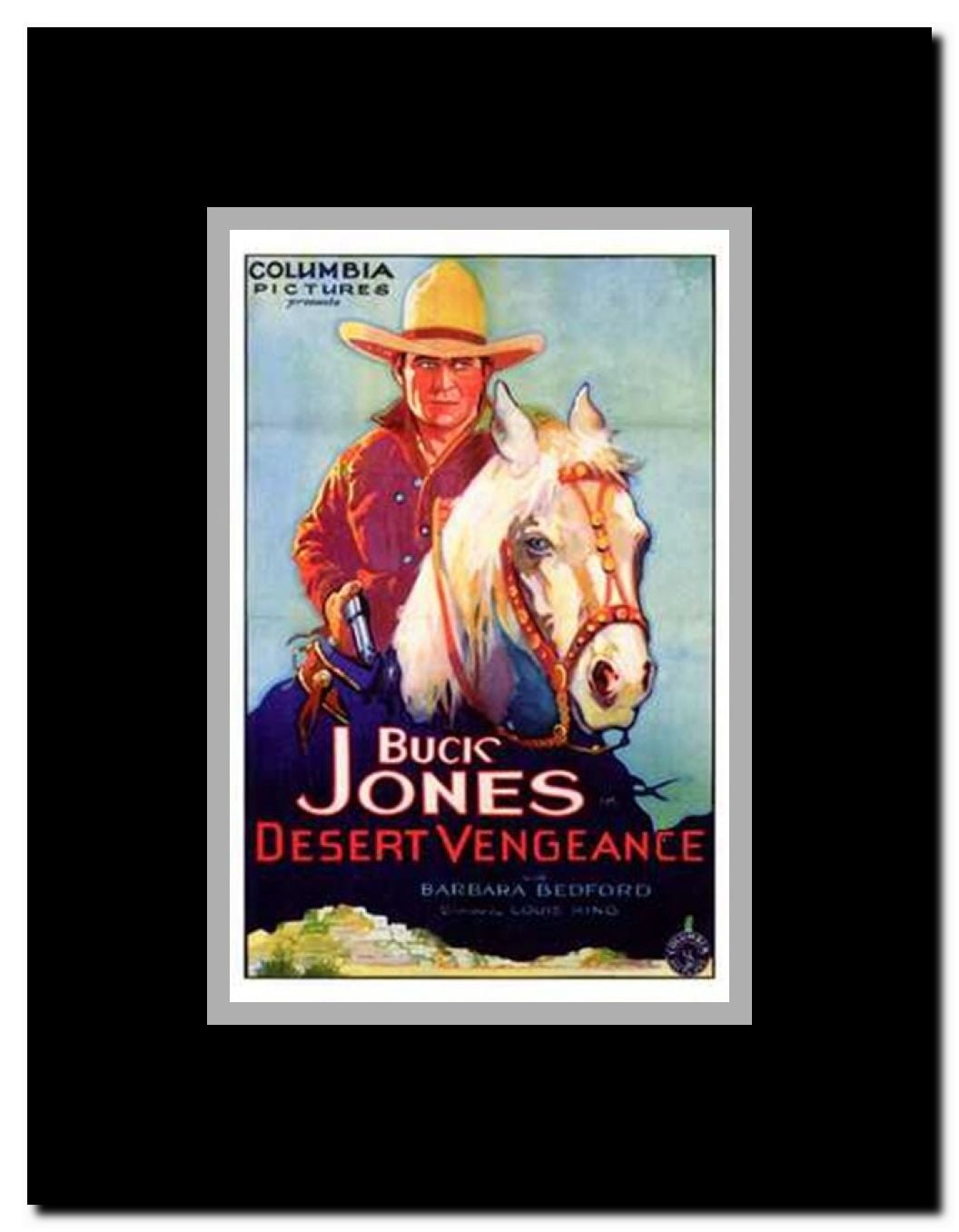 Desert Vengeance Framed Movie Poster