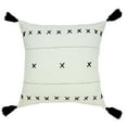 thumbnail image 1 of Desert fields Bohemian Basics Geometric Embroidered Throw Pillow, 1 of 10