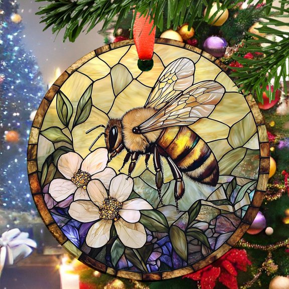 Desert8 Christmas Ornament, Ceramic/Acrylic Ornament, Mom’s Day Keepsake, Romantic Valentine Decor, Festival Season Ornament, Heirloom 2025