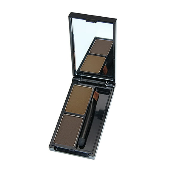 Desertasis Eyebrow Pencil Dark Brown Two-Color Eyebrow Powder,Waterproof, Sweat-Proof,Easy To Color,Natural D
