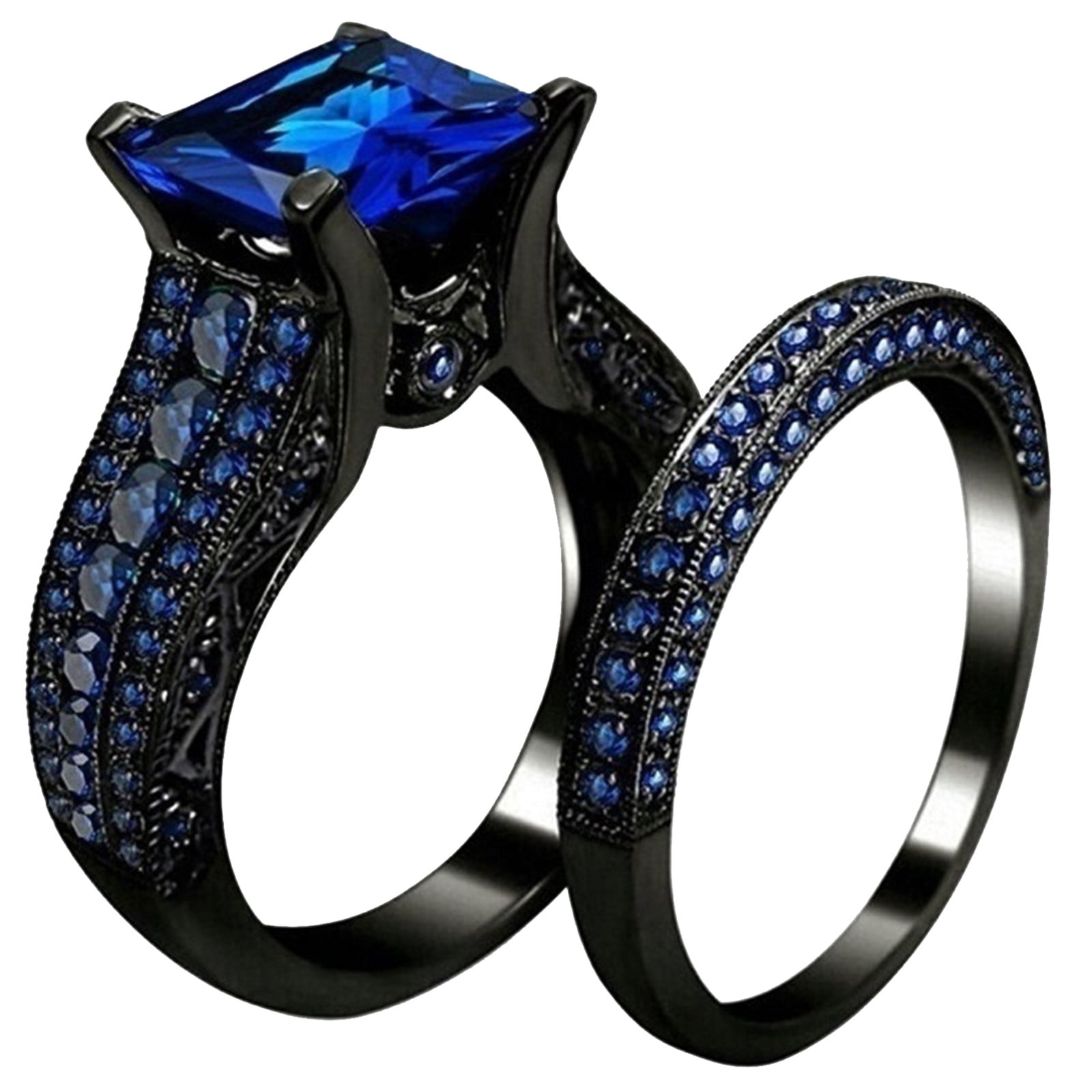 Desertasis Rings For Women Don'T Tarnish Plated Retro Men'S And Women'S