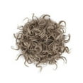 thumbnail image 1 of Desertasis elastic drawstring loose short curly bun wig High Temperature Silk Curly Hair Bag With Drawstring Fluffy And Messy Hair Bag Elastic Ponytail Rope For Curly Hair Brown, 1 of 8