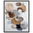 thumbnail image 1 of Deserted Ovals II Canvas Print Boho Art by Art Remedy, Black Frame, 20 x 24, 1 of 6