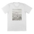 thumbnail image 1 of Deserted Road Humor Graphic White Mens T-Shirt, 1 of 1