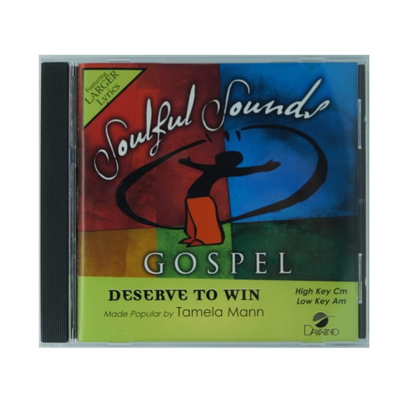 Deserve To Win Made Popular by Tamela Mann NEW CD Accompaniment