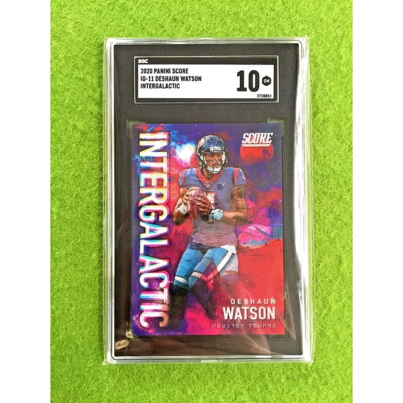 Deshaun Watson INTERGALACTIC POP 1 SGC 10 CASE HIT SSP 2020 Score MAKE AN OFFER