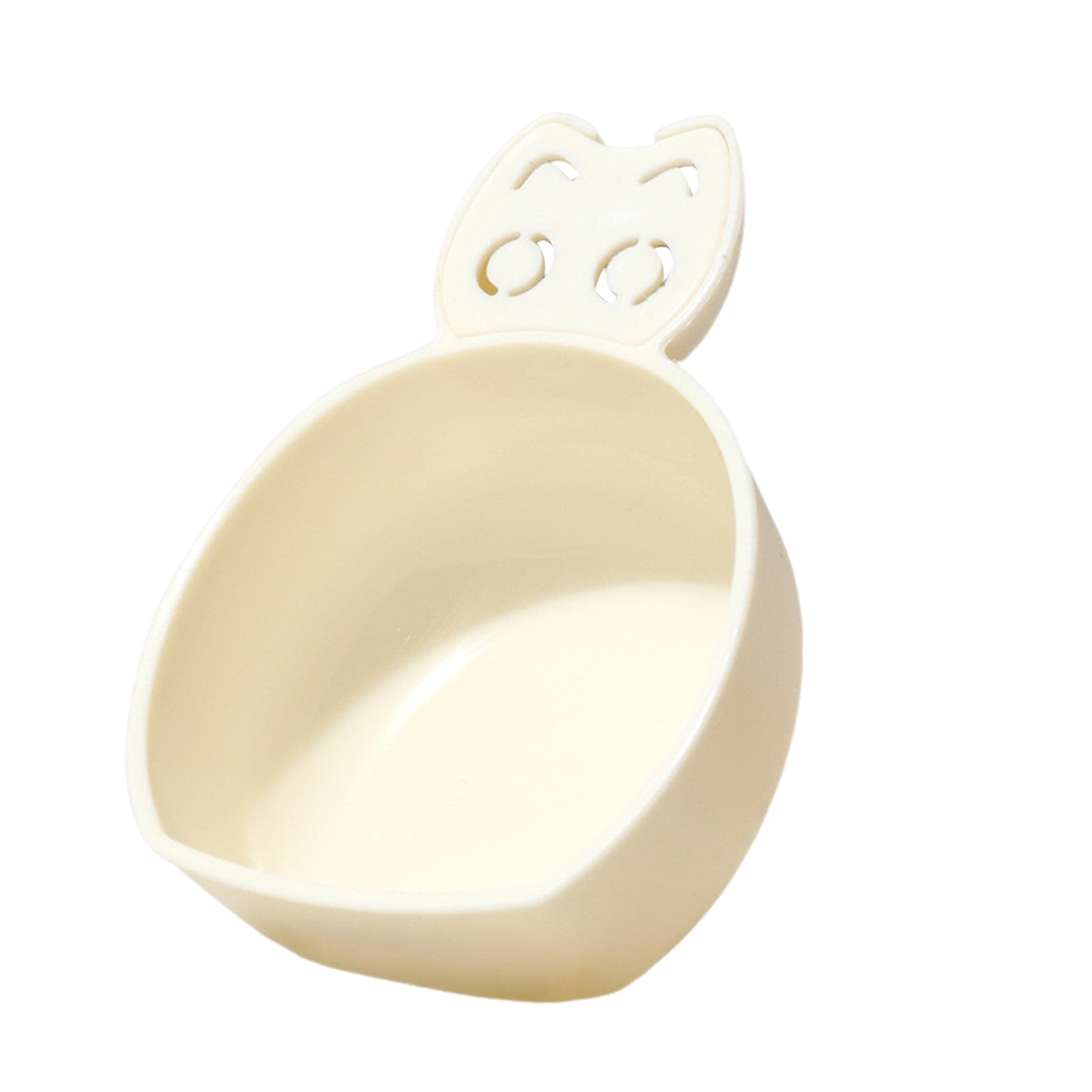 Desheus Pet Food Scoop Plastic Grain Spoon Multifunctional Timed