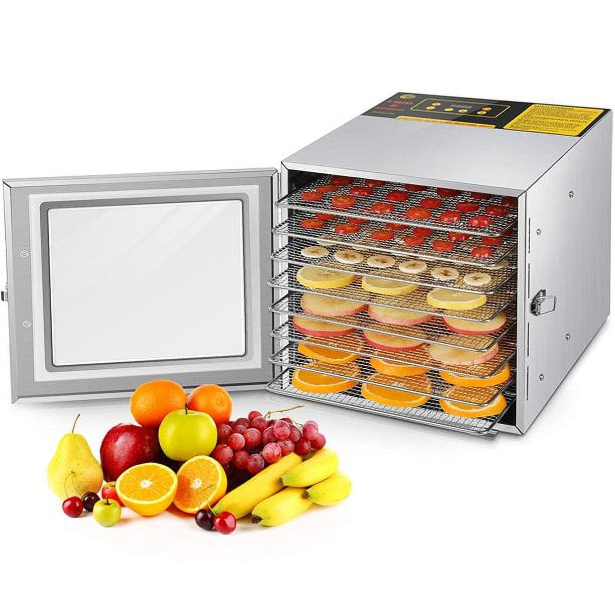Colzer Dehydrators for Food and Jerky, 6 Tray Food Dehydrator Machine  Professional Fruit Dryer Dehighdrater Food with Timer for Herb, Meat, Beef,  Vegetables, Cat and Dog Food Auction