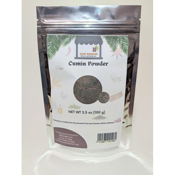 Desi Bazaar Cumin Powder (Jeera) 100g 3.5 oz