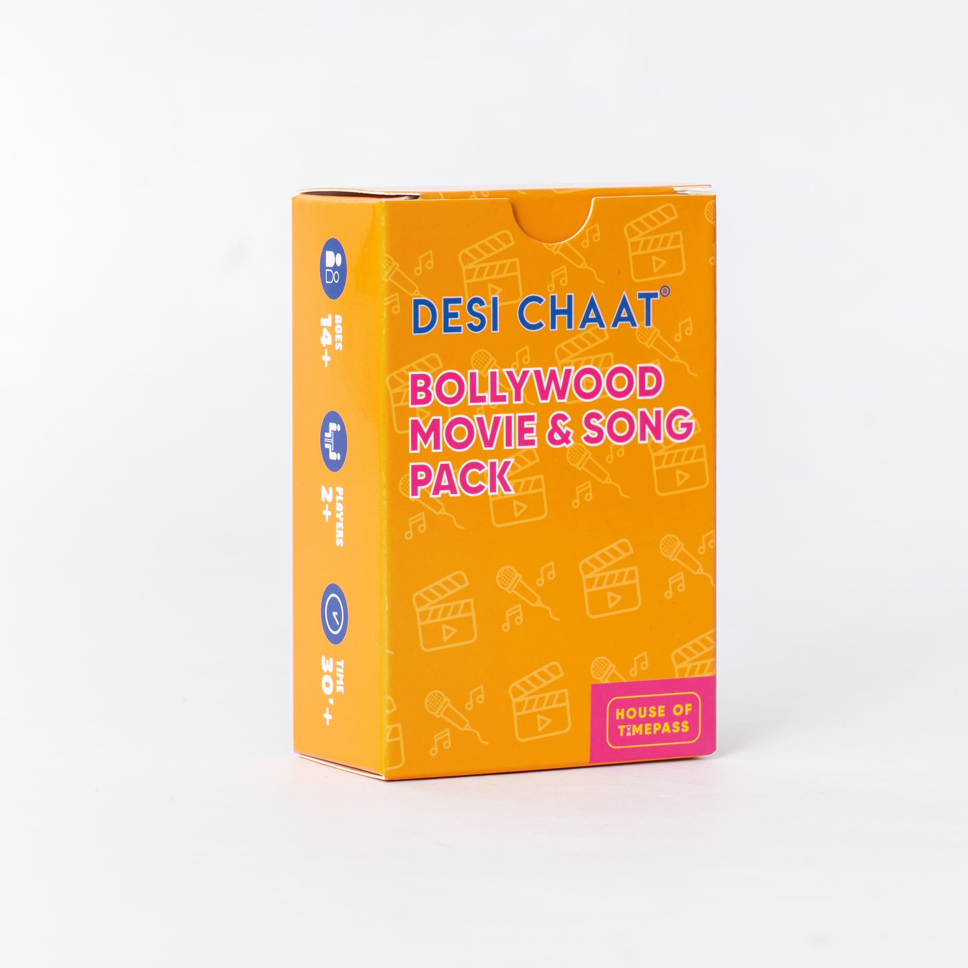 Desi Chaat Bollywood Movie & Song Pack l Diwali Game l Diwali Gift l Desi Family Gift l Indian Gift