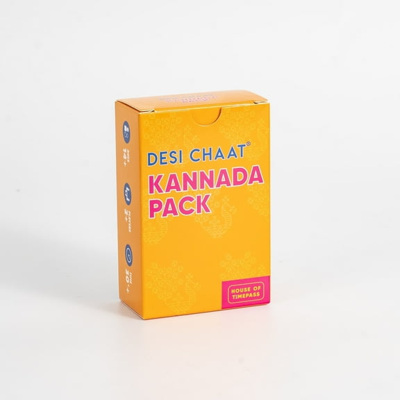 Desi Chaat Kannada Taboo Game Pack l 360 Words l 90 Cards l Kannada Taboo l Desi Game l Kannada
