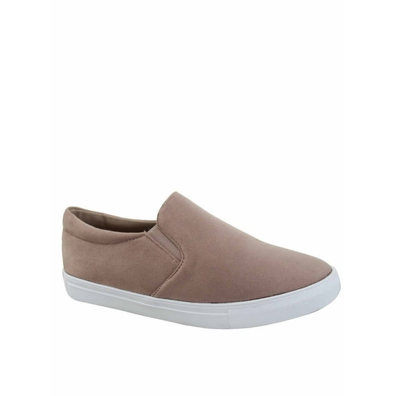 Design-1 Fashion Colors Prints Comfort Slip On Round Toe Flat Sneaker Shoes