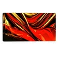 thumbnail image 1 of Design Art Fire Lines Red Abstract Digital Canvas Art, 32" x 16", 1 of 1