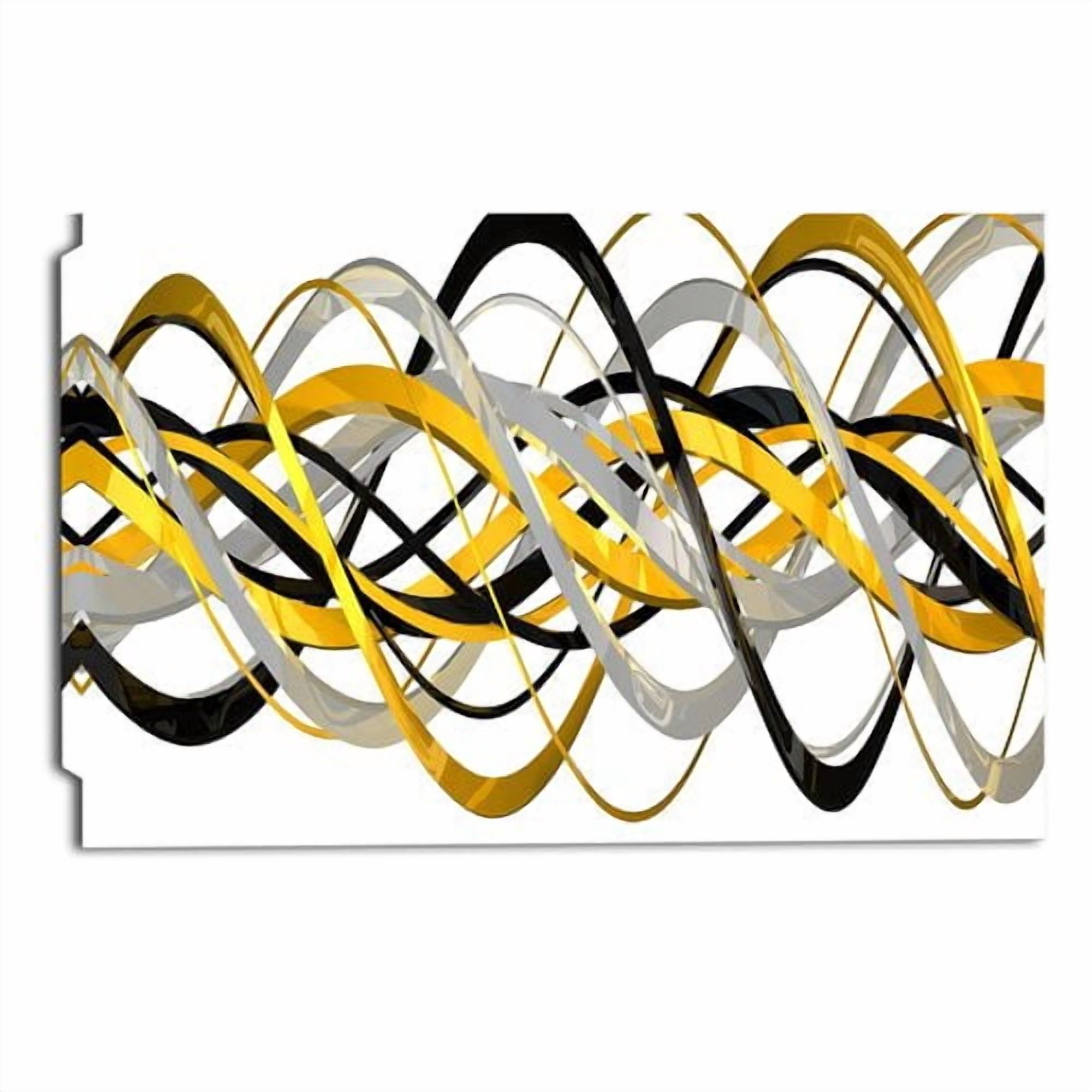 Design Art HelixExpression Abstract Graphic Art on Wrapped Canvas