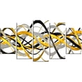 thumbnail image 1 of Design Art HelixExpression Abstract Art Canvas, 5 Panels, 60" x 32", 1 of 2