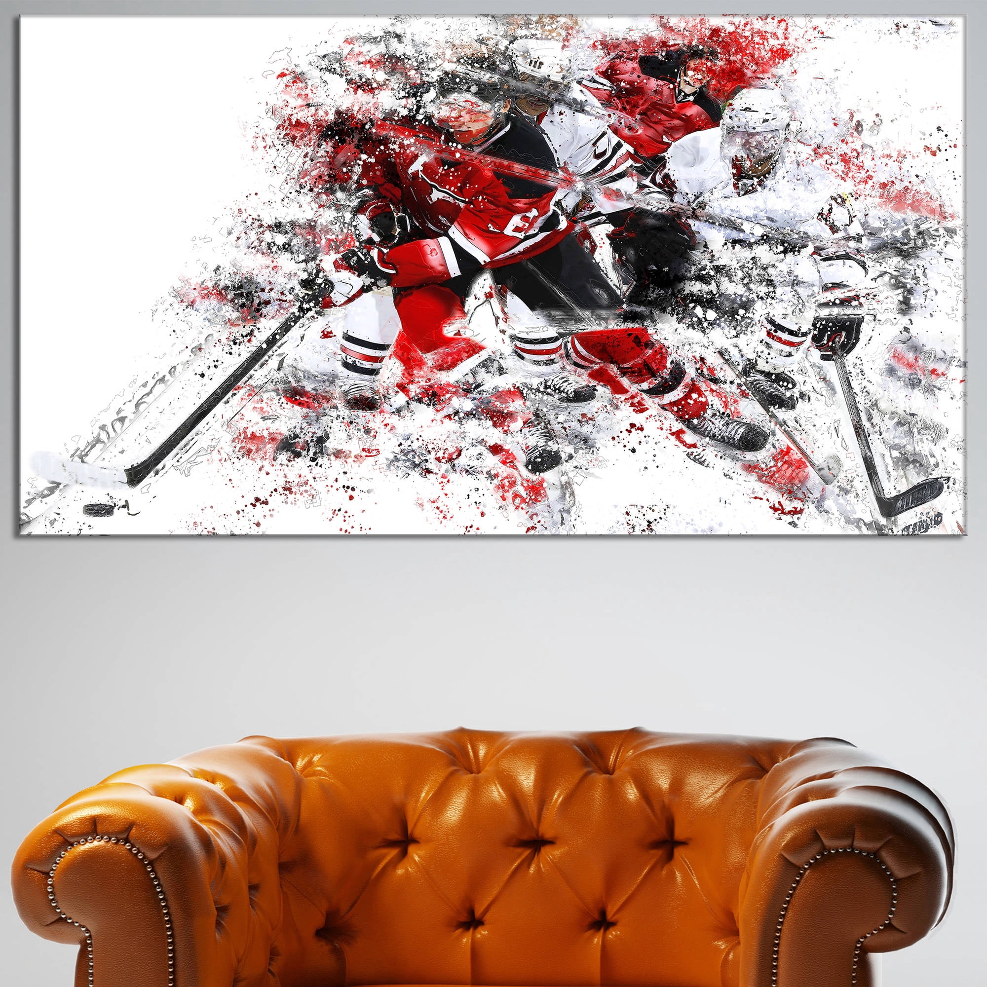Design Art Hockey Break Away, 32" x 16"