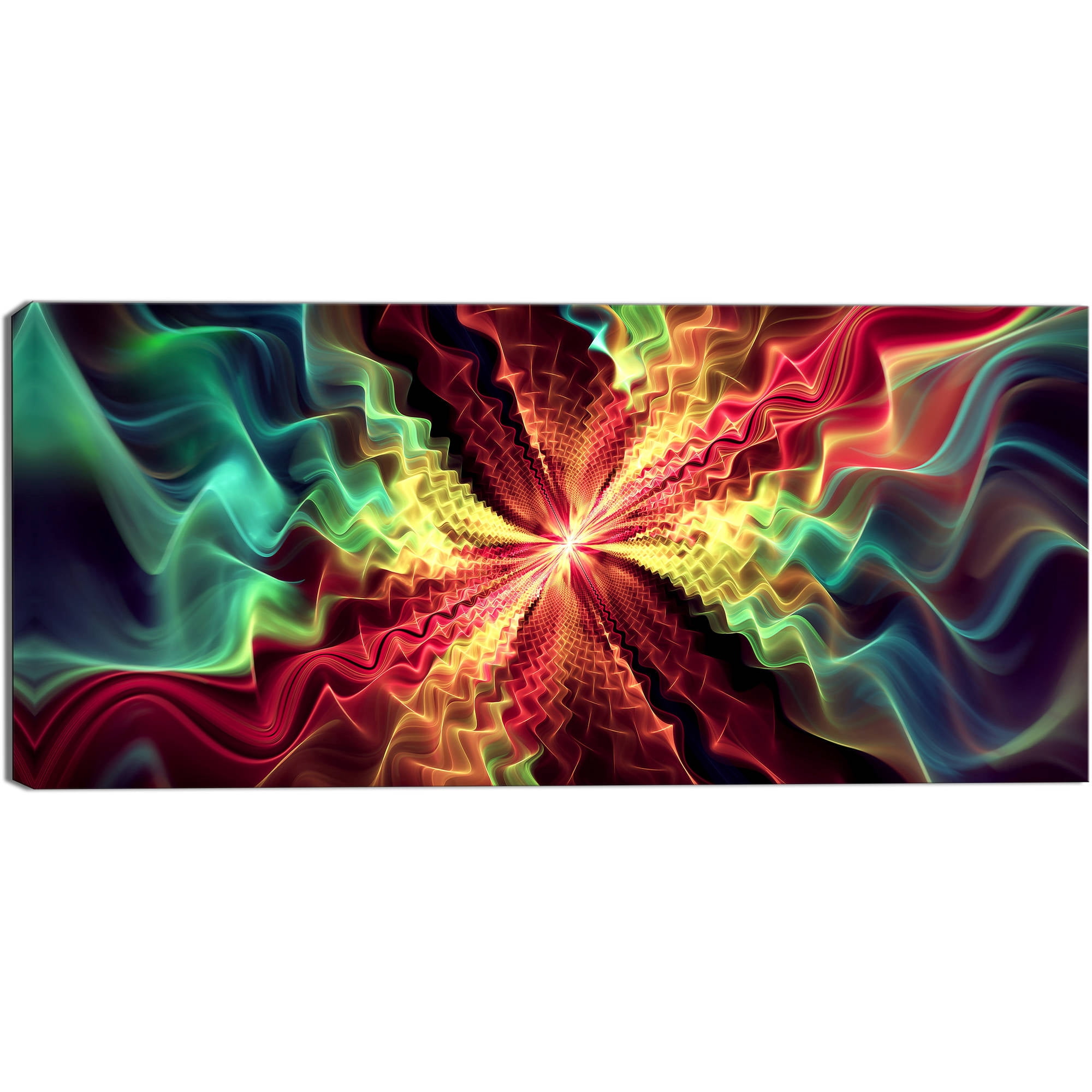Digital art PT3029 32 16 Hypnotize Multi Large Abstract Wall Art 32x16