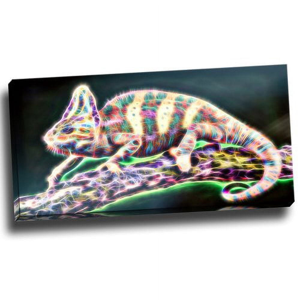 Design Art Iguana Life Canvas Art, 32" x 16"