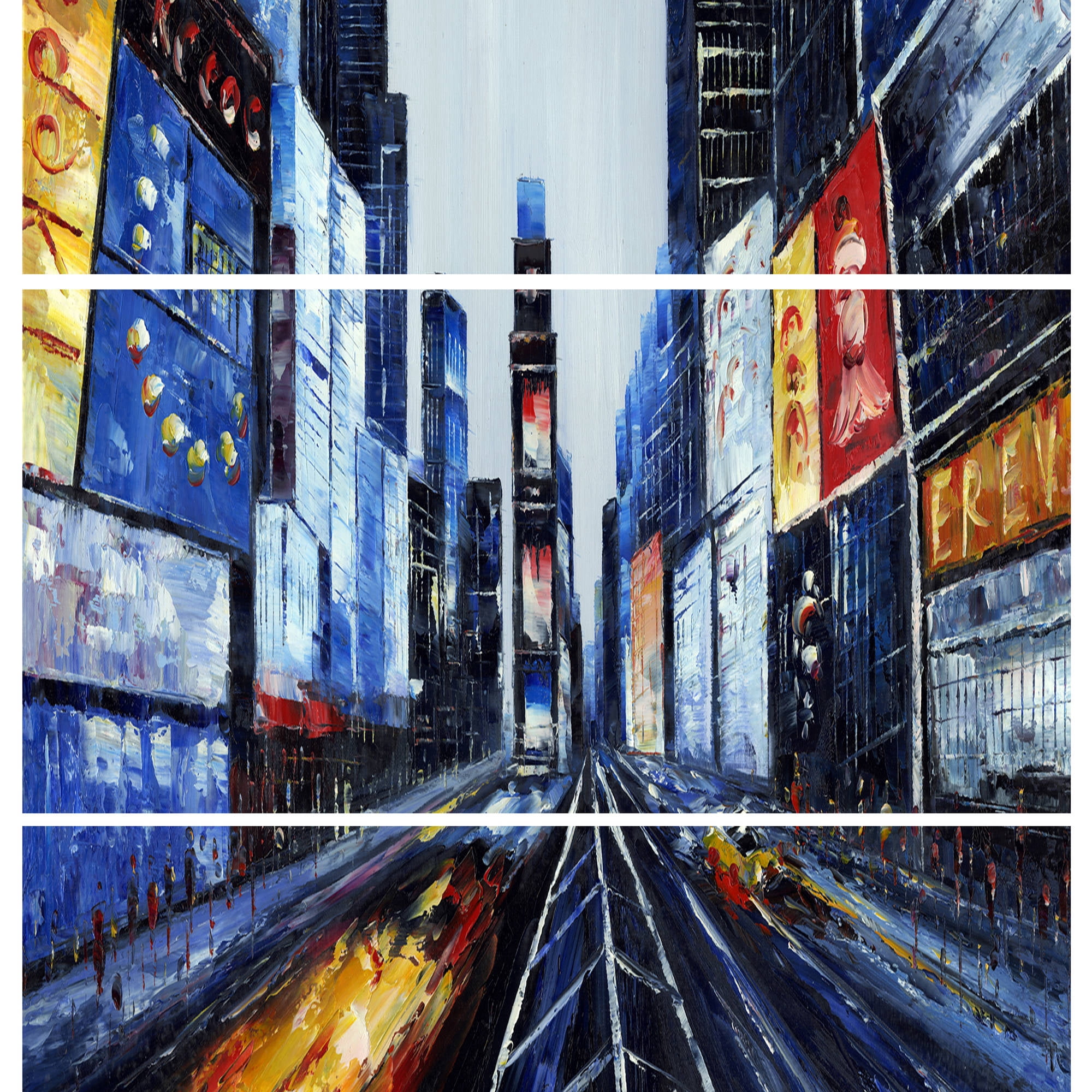 Design Art New York New York, 3 Pieces, 28" x 36"