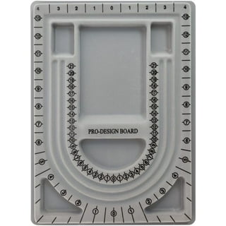 LAFGUR Bead Board Necklace Beading Jewelry Organiser Tray Design DIY Craft  Tool, Jewelry Tool, Beading Design Tray 