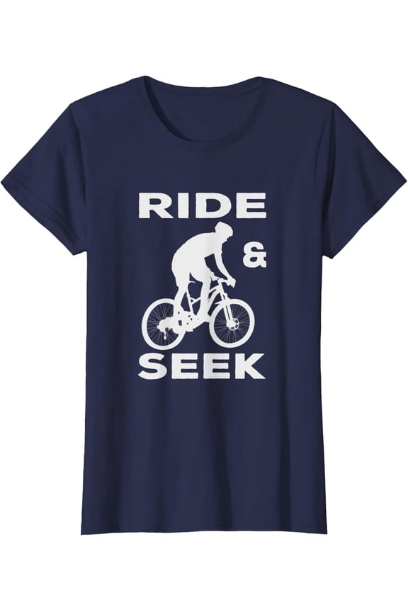 Design Biker Cyclist Bike Design Bike Ladies' Crewneck T-Shirt All Size S-5XL