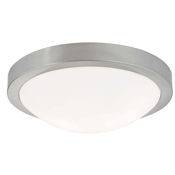 Design Classics Opal Sandblast Glass Satin Nickel