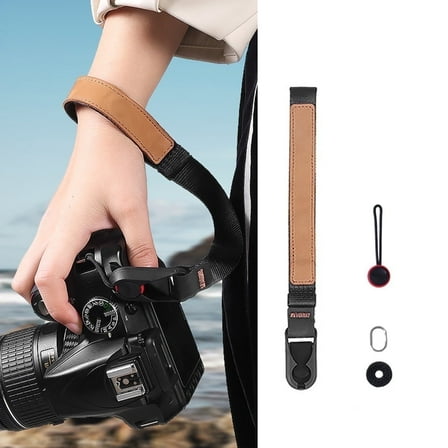 Camera Wrist Strap, Camera Hand Straps for Photographers, Adjustable Quick Release for DSLR SLR