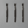 Design Define Premium Duo Brow Brush Set – 3 Pack, Angled Eyebrow ...
