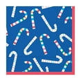 thumbnail image 1 of Design Design Colorful Christmas-Candy Cane Beverage Napkin, Multicolor, 1 of 1
