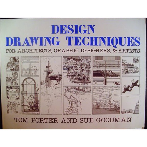 Pre-Owned Design Drawing Techniques: For Architects, Graphic Designers, and Artists (Paperback) 0684190451 9780684190457