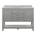 thumbnail image 1 of Design Element Affinity 49" Single Sink Bathroom Vanity in Grey, 1 of 11