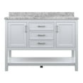 thumbnail image 1 of Design Element Affinity 49" Single Sink Bathroom Vanity in White, 1 of 11