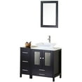 thumbnail image 1 of Design Element Arlington 37" Single Sink Bathroom Vanity Set in Espresso, 1 of 3